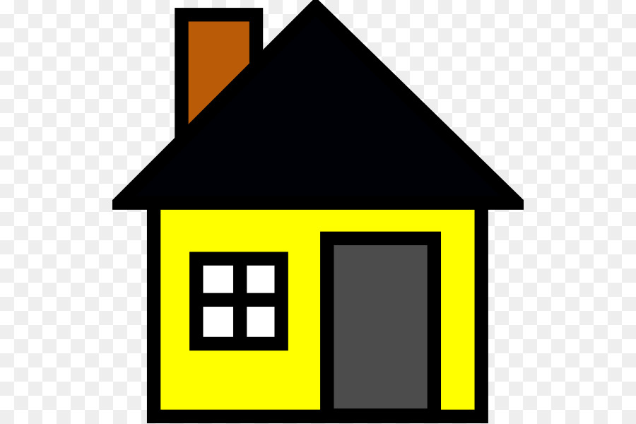 Clip art - yellow house png download - 582*599 - Free Transparent House png Download.