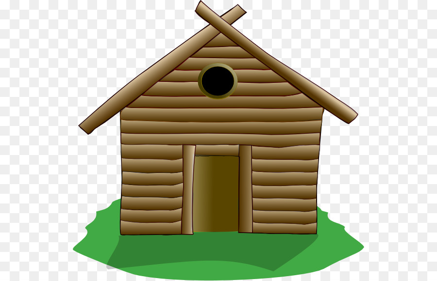 House The Three Little Pigs Clip art - Wooden House PNG Clipart png download - 600*579 - Free Transparent House png Download.