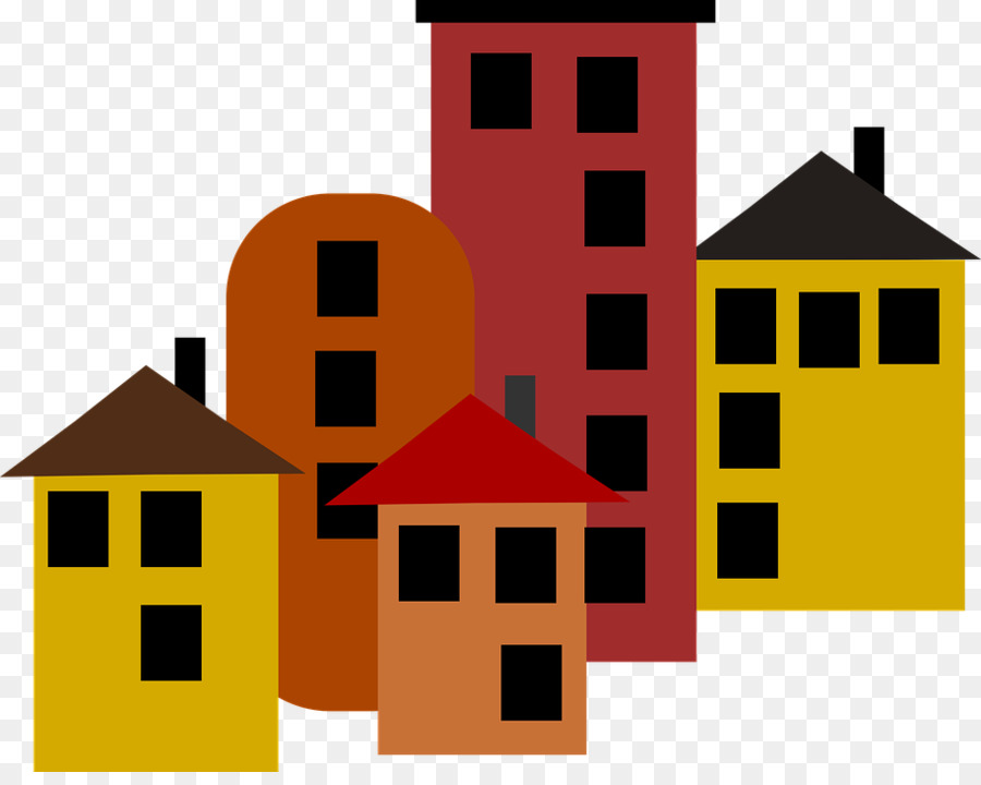 House Apartment Housing Building Clip art - house png download - 915*720 - Free Transparent House png Download.