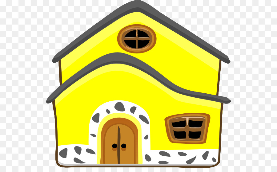 House Clip art - yellow cat png download - 600*548 - Free Transparent House png Download.