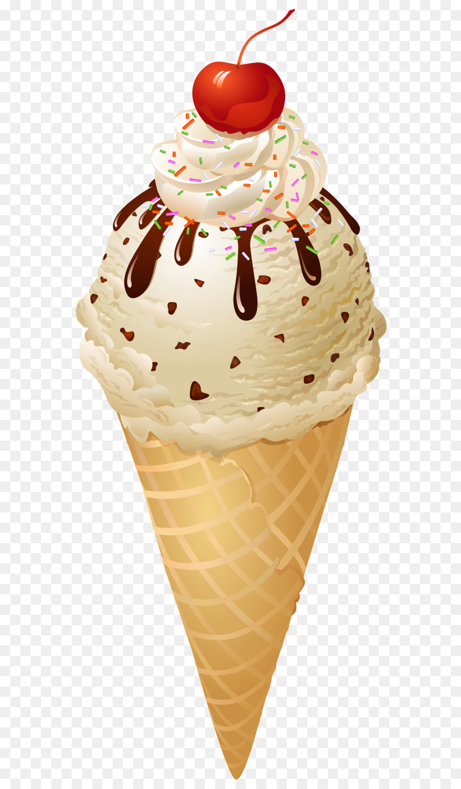 Ice cream cone Apple pie - Transparent Ice Cream Cone PNG Picture png download - 1683*3977 - Free Transparent Ice Cream png Download.