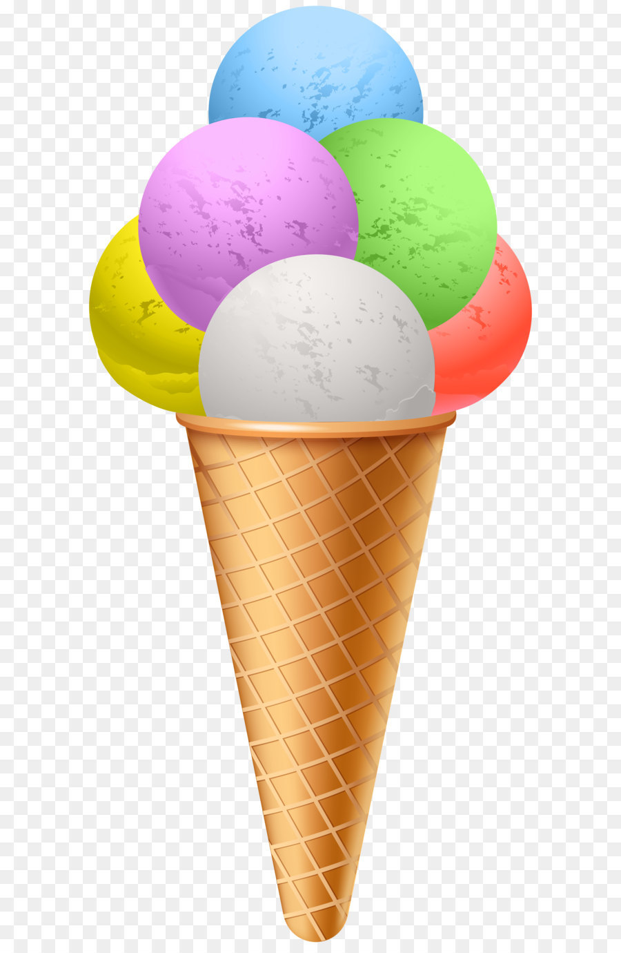 Ice cream cone Gelato Ice pop - Ice Cream Transparent PNG Clip Art Image png download - 3793*8000 - Free Transparent Ice Cream png Download.