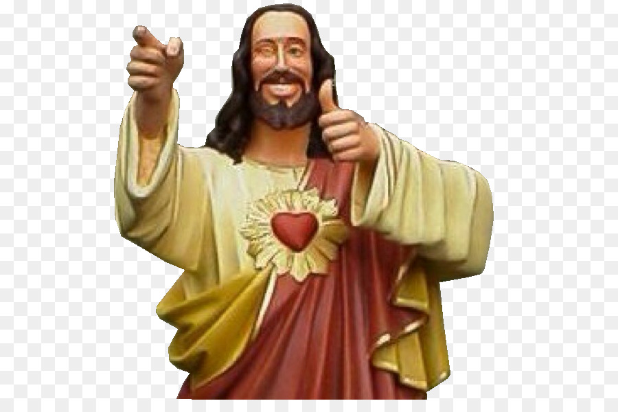 Jesus Dogma Buddy Christ Thumb signal - jesus christ png download - 590*582 - Free Transparent Jesus png Download.