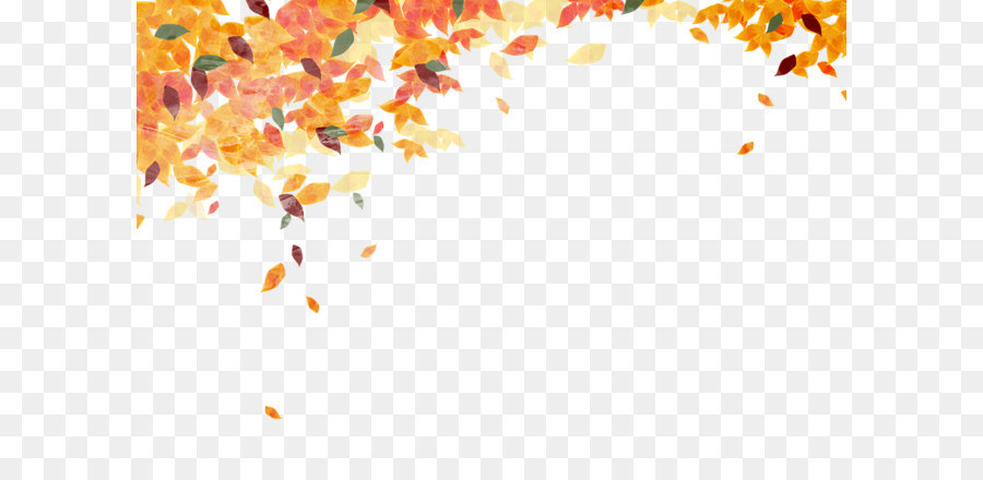 Autumn leaf color Clip art - Golden autumn leaves falling background png download - 1500*975 - Free Transparent Autumn png Download.