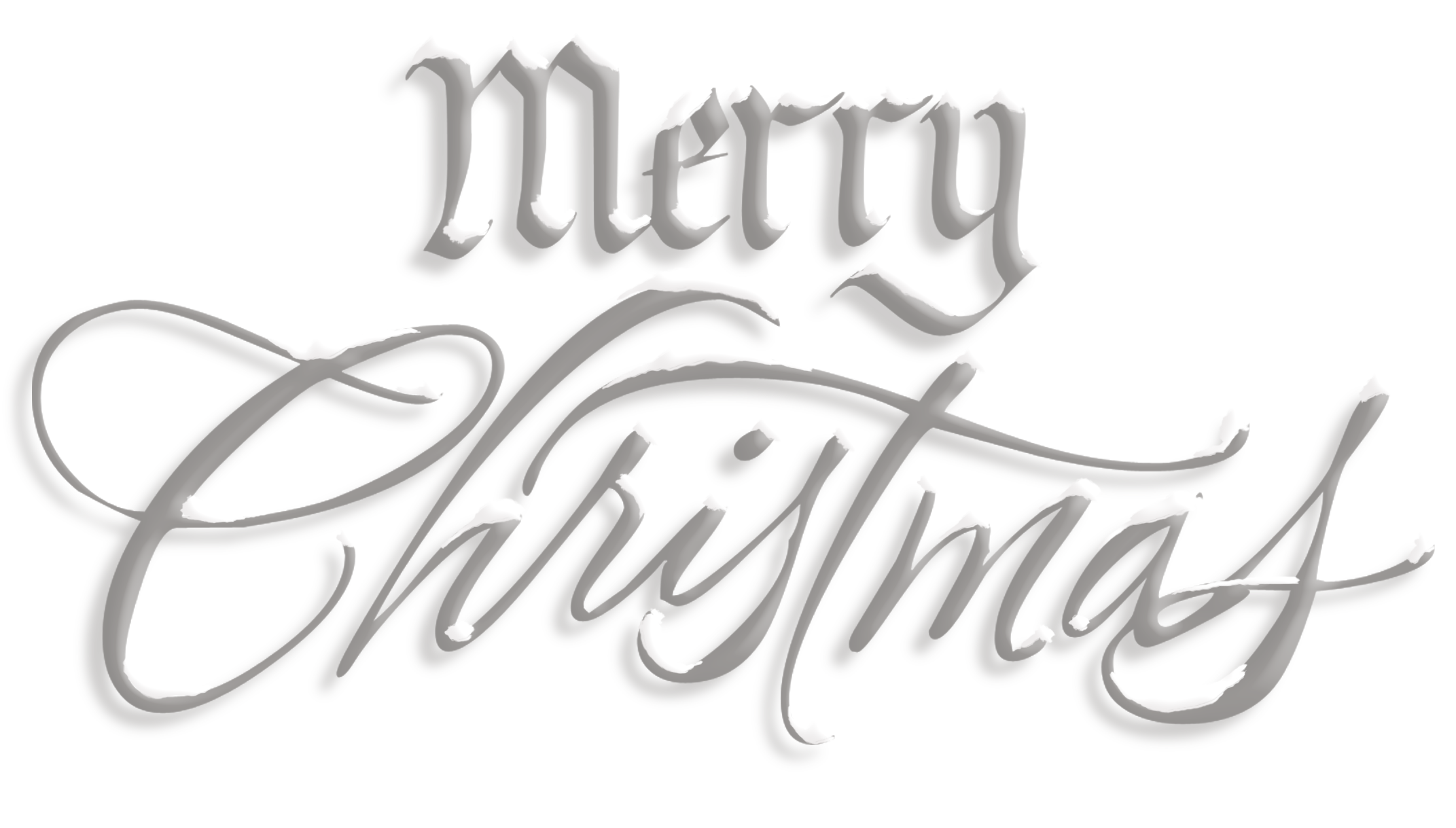 Christmas Writing Letter Clip Art Merry Christmas Transparent Text Png Download 2143 1219 Free Transparent Christmas Png Download Clip Art Library