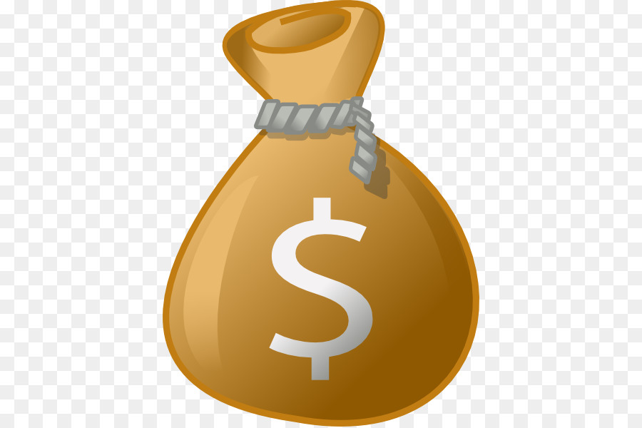 Money bag Computer Icons Clip art - Transparent Money Cliparts png download - 444*598 - Free Transparent Money Bag png Download.
