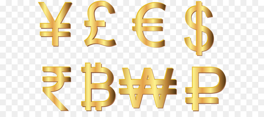 Currency symbol Money Clip art - Currency Symbols Transparent Clip Art Image png download - 8000*4711 - Free Transparent Currency Symbol png Download.