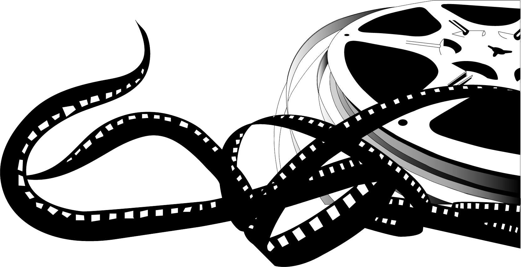 Hollywood Film Reel Clip art - Movies Cliparts Transparent png download