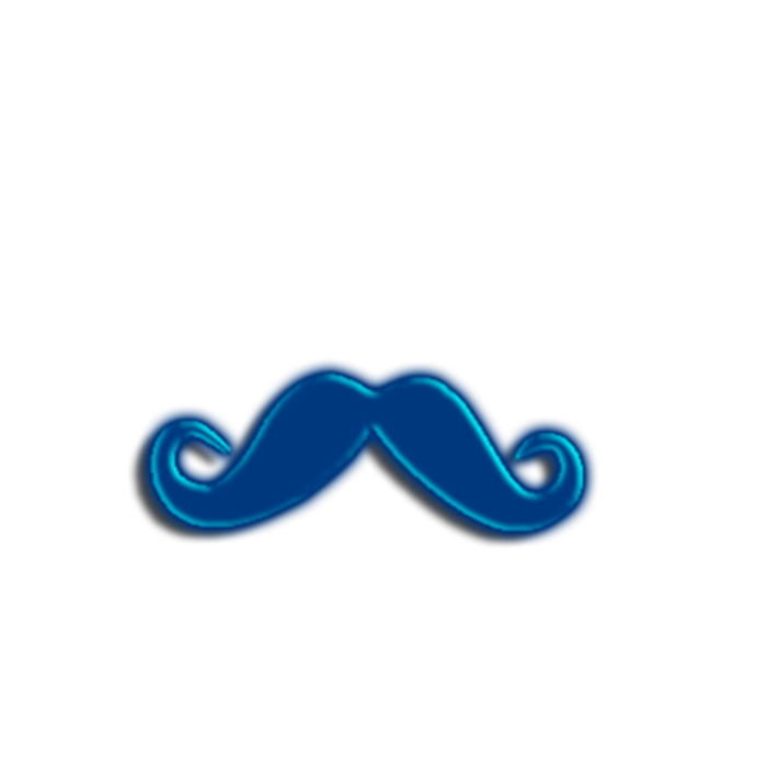 Handlebar Moustache Beard Mustache Png Download 700700 Free