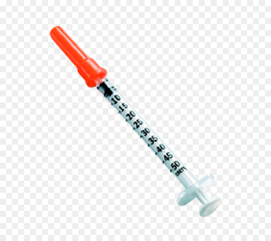 Syringe Injection Hypodermic needle Insulin Becton Dickinson - Needle png download - 800*800 - Free Transparent Syringe png Download.
