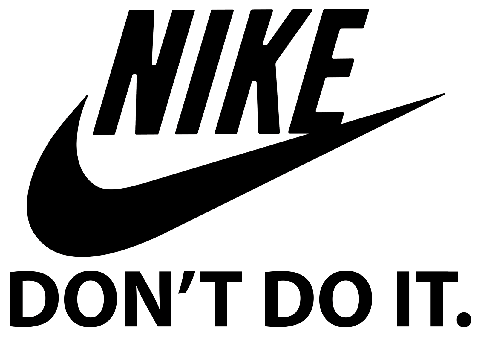 Just Do It Logo Nike Swoosh Brand Nike Png Download 1600 1173 Free Transparent Just Do It Png Download Clip Art Library