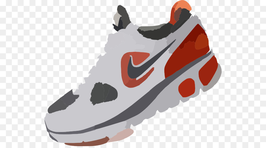 Nike Free Sneakers Shoe Clip art - Shoes Cliparts Transparent png download - 600*494 - Free Transparent Nike Free png Download.