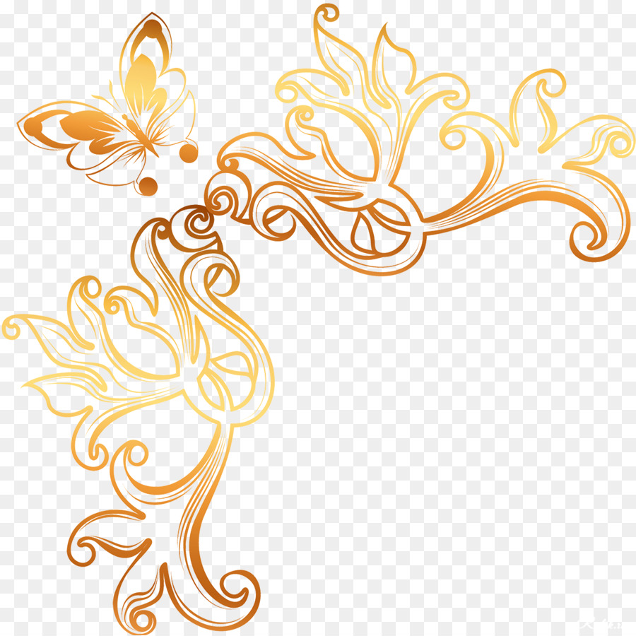 Ornament Clip art - Vector Gold png download - 1201*1200 - Free Transparent Ornament png Download.