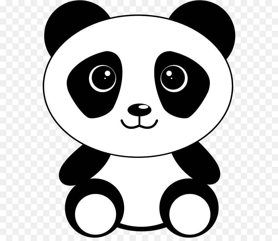 Giant panda Bear Clip art - panda png download - 626*770 - Free Transparent  png Download.