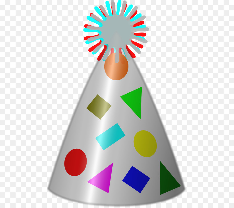 Party hat Birthday Clip art - Party Hats Cliparts png download - 541*800 - Free Transparent Party Hat png Download.