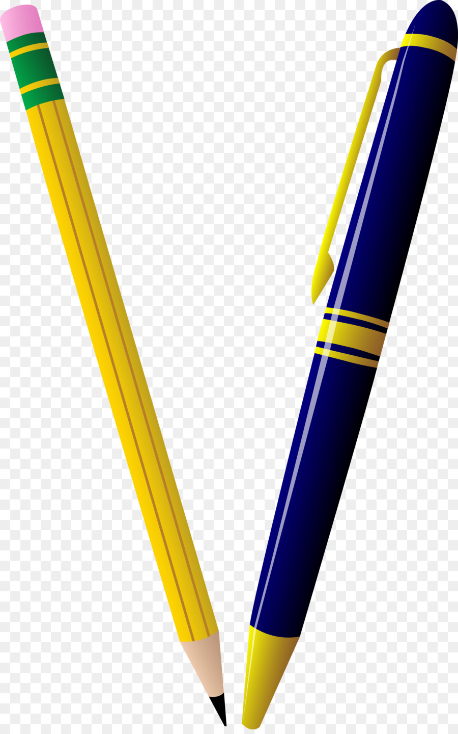 Pencil Ballpoint pen Clip art - Pens Cliparts png download - 2515*4000 - Free Transparent Pencil png Download.