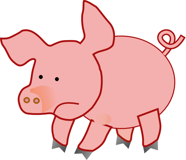 Pig Clip Art Thick Clipart Png Download 600518 Free Transparent