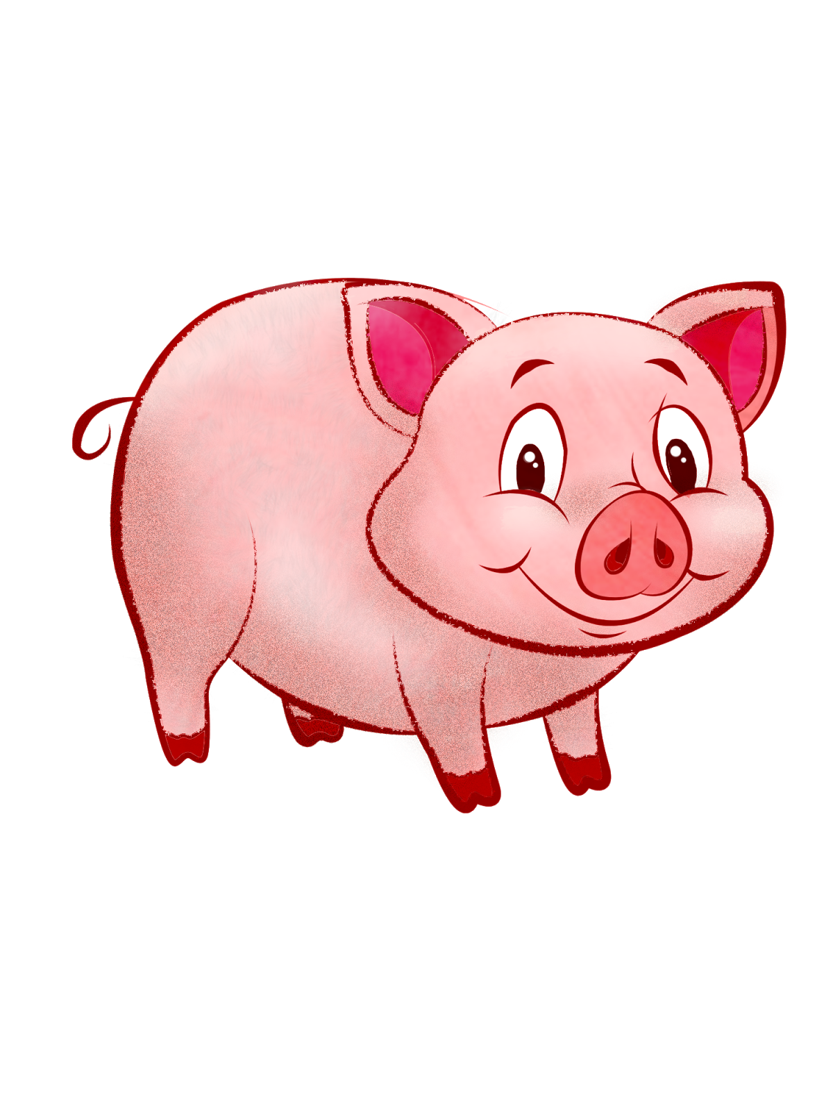 Free Download Domestic Pig Pig Transparent Background