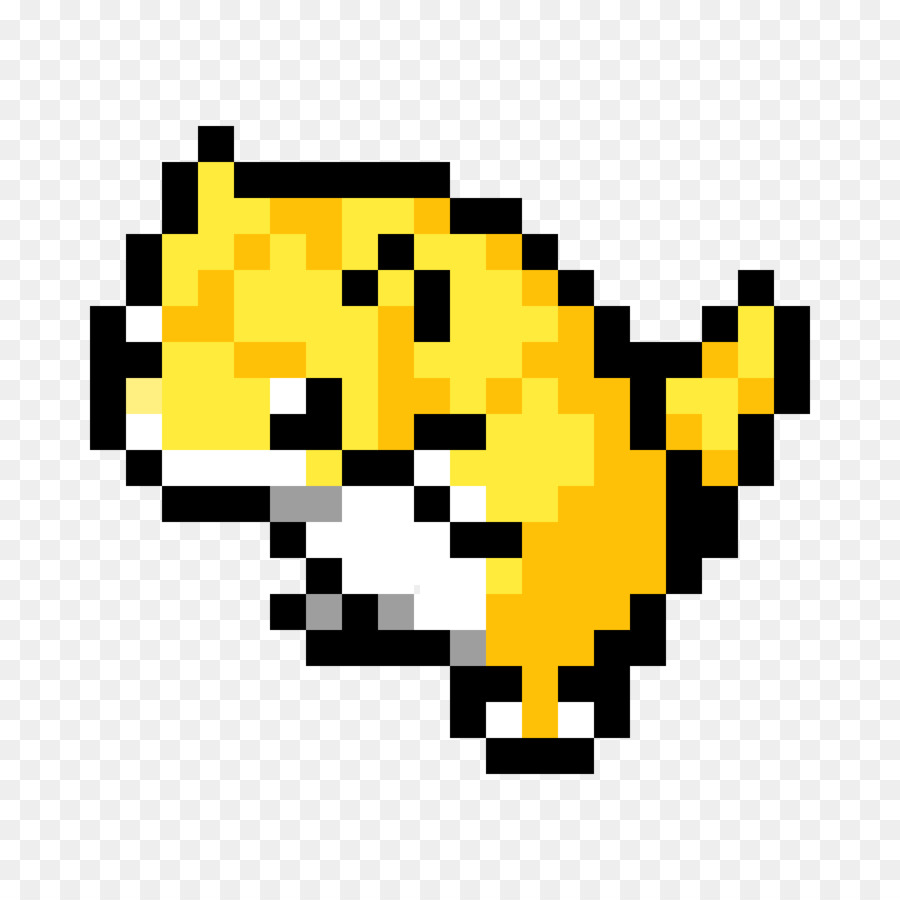Pikachu 8-bit Pokémon Pixel art - pikachu png download - 1200*1200 - Free Transparent Pikachu png Download.