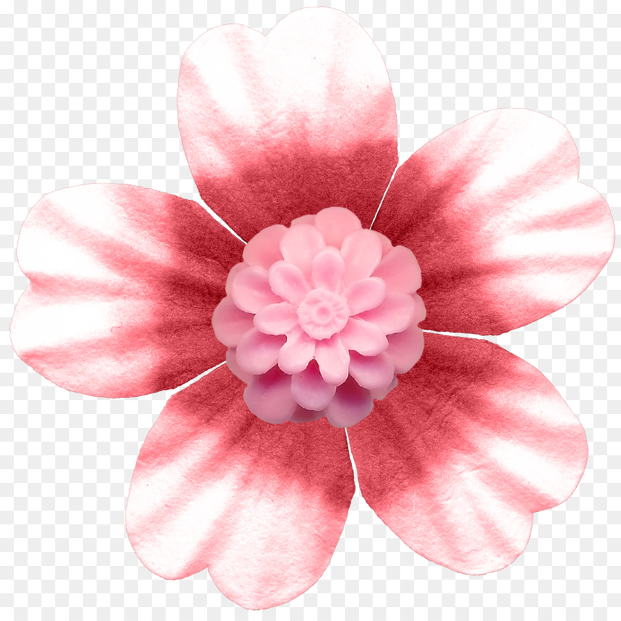 Pink Button Flower Rose - Pink flower buttons png download - 969*967 - Free Transparent Pink png Download.