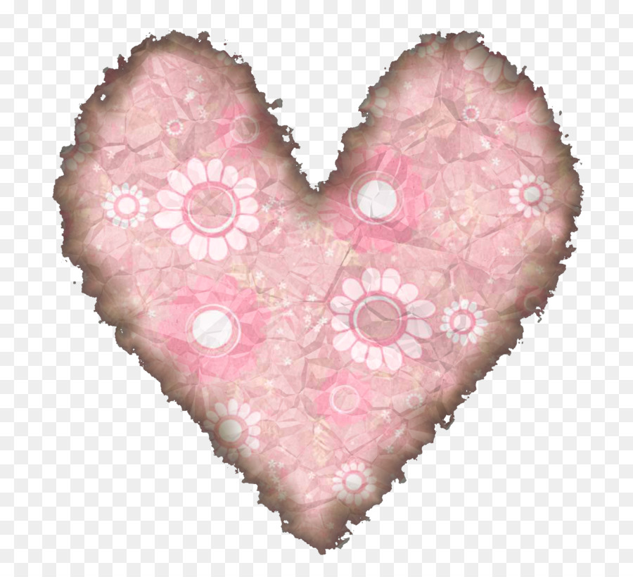 Pink Heart Petal - flower bed png download - 1538*1395 - Free Transparent Pink png Download.