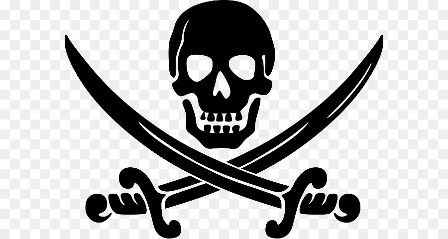 Pirate Portable Network Graphics Clip art Jolly Roger Image - pirate png download - 640*479 - Free Transparent Pirate png Download.