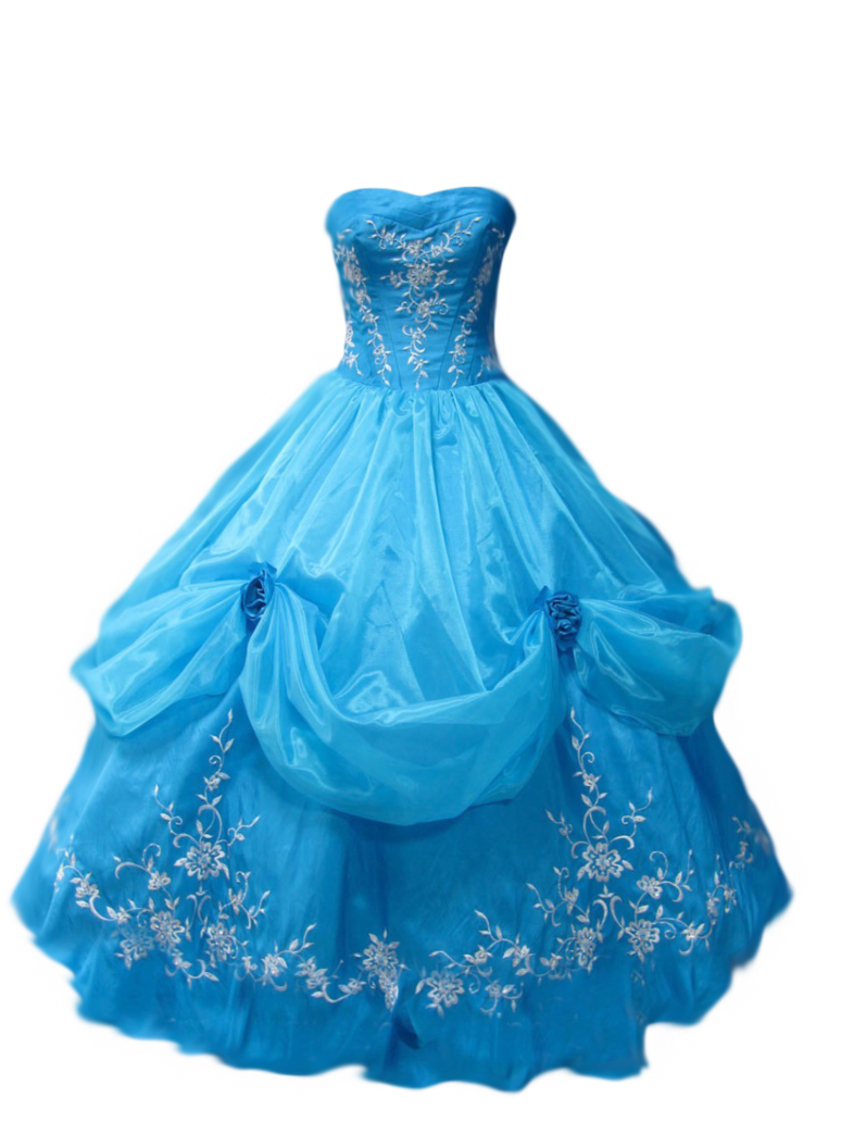 Wedding dress Blue Ball gown - Dress Transparent Background png