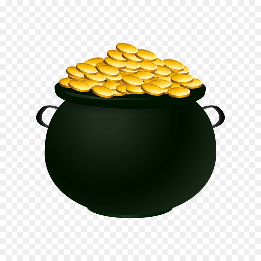 Gold Pixabay Clip art - Picture Of A Pot Of Gold png download - 2400*2400 - Free Transparent Gold png Download.