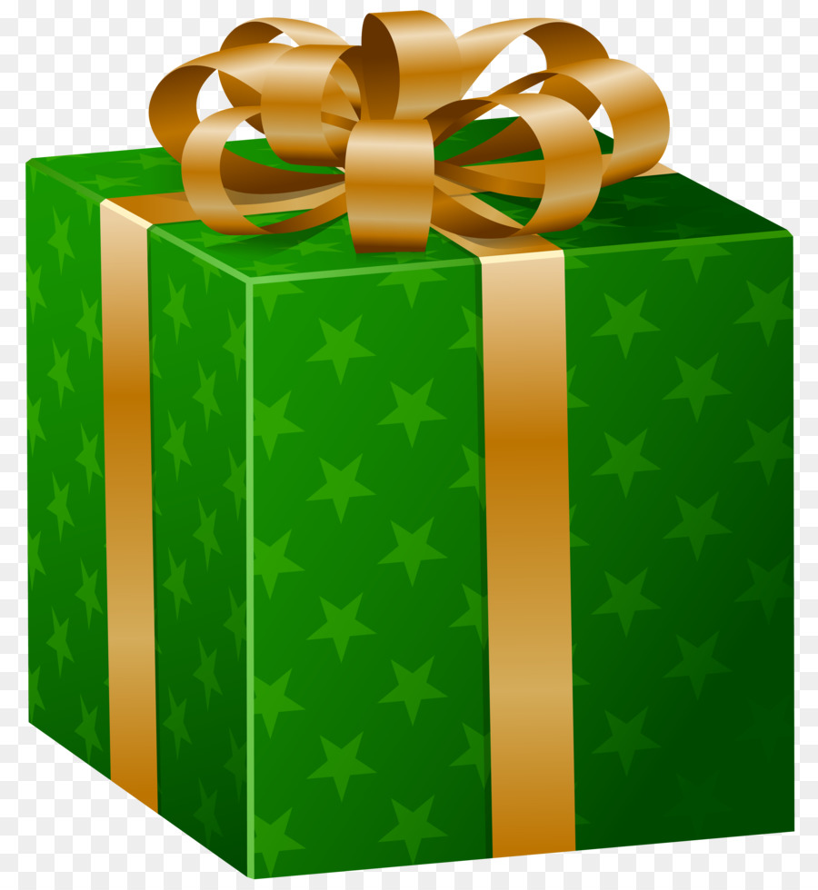 Gift Wrapping Decorative box Clip art - Green Present Cliparts png download - 5684*6155 - Free Transparent Gift png Download.