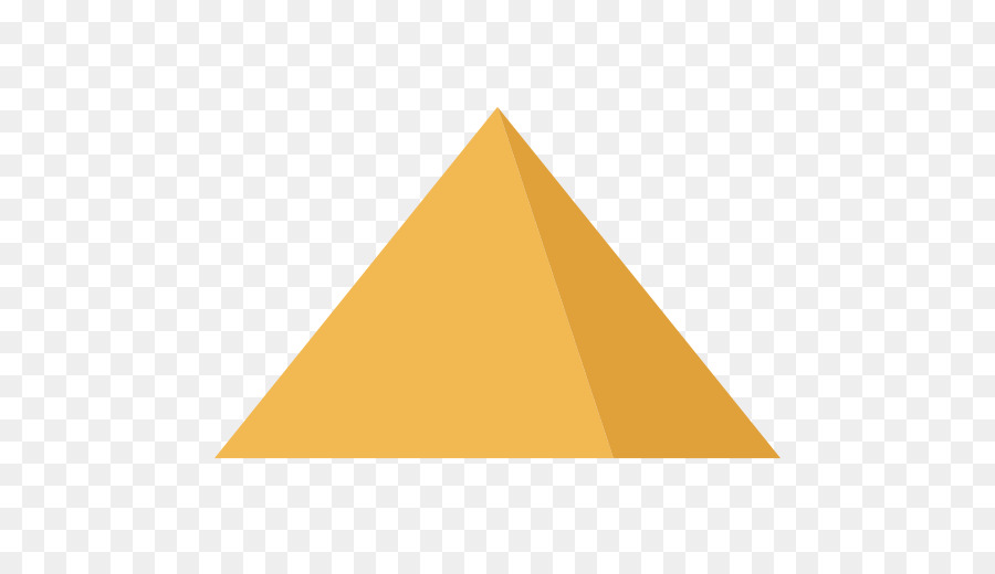 Triangle Yellow Pyramid Pattern - Pyramids PNG Photos png download - 512*512 - Free Transparent Triangle png Download.