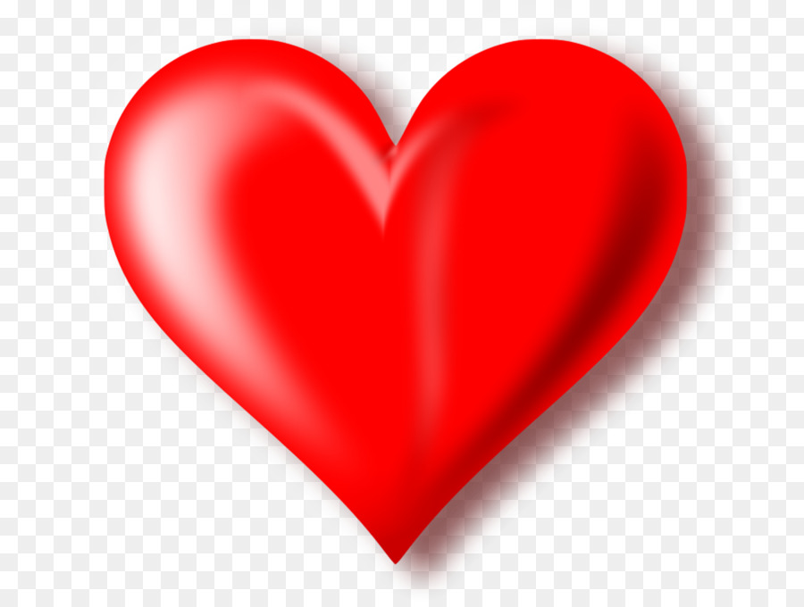 Heart Clip art - 3D Red Heart Transparent Background png download - 1920*1440 - Free Transparent  png Download.