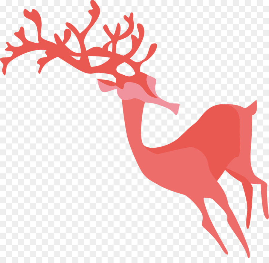 Reindeer Antler Clip art - Deer png download - 963*925 - Free Transparent Reindeer png Download.