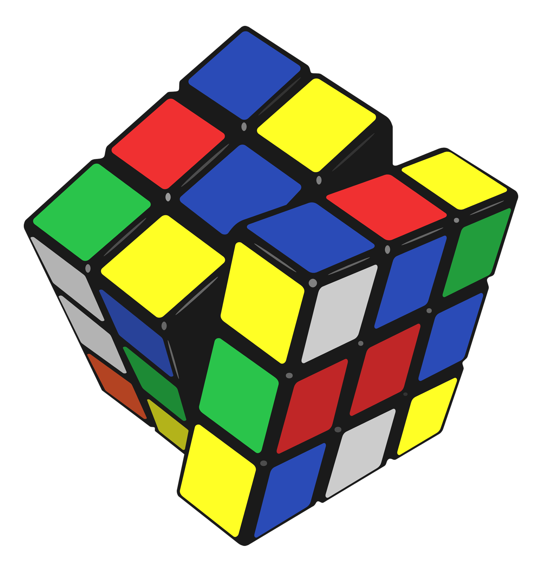 Rubiks Cube Professors Cube - Rubik'.s Cube Transparent png download - 1826*1920 - Free Transparent Rubiks Cube png Download.