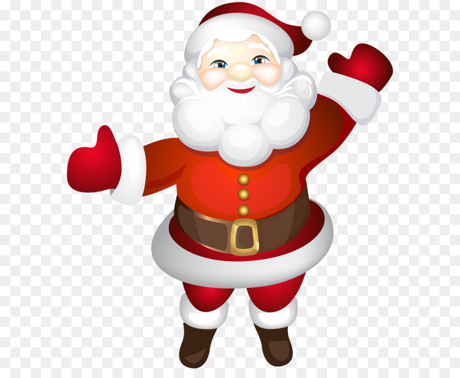 Santa Claus Father Christmas Clip art - Santa Claus Cute Transparent PNG Clip Art png download - 7176*8000 - Free Transparent Santa Claus png Download.