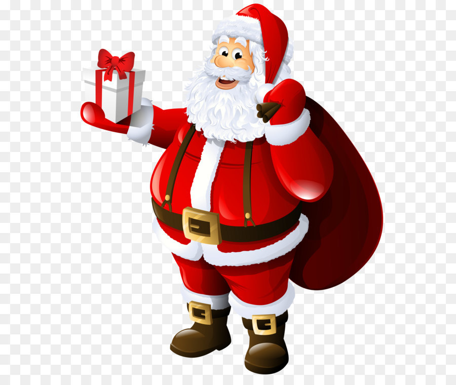 Mrs. Claus Santa Claus Gift Clip art - Transparent Santa Claus with Gift and Bag png download - 5481*6297 - Free Transparent Mrs Claus png Download.
