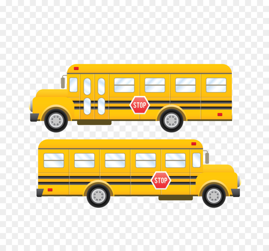 School bus Transport - Vector yellow multi-window bus png download - 2463*2263 - Free Transparent School Bus png Download.