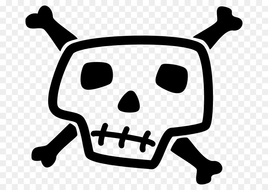 Skull and crossbones Skull and Bones Clip art - skull png download - 800*640 - Free Transparent Skull And Crossbones png Download.