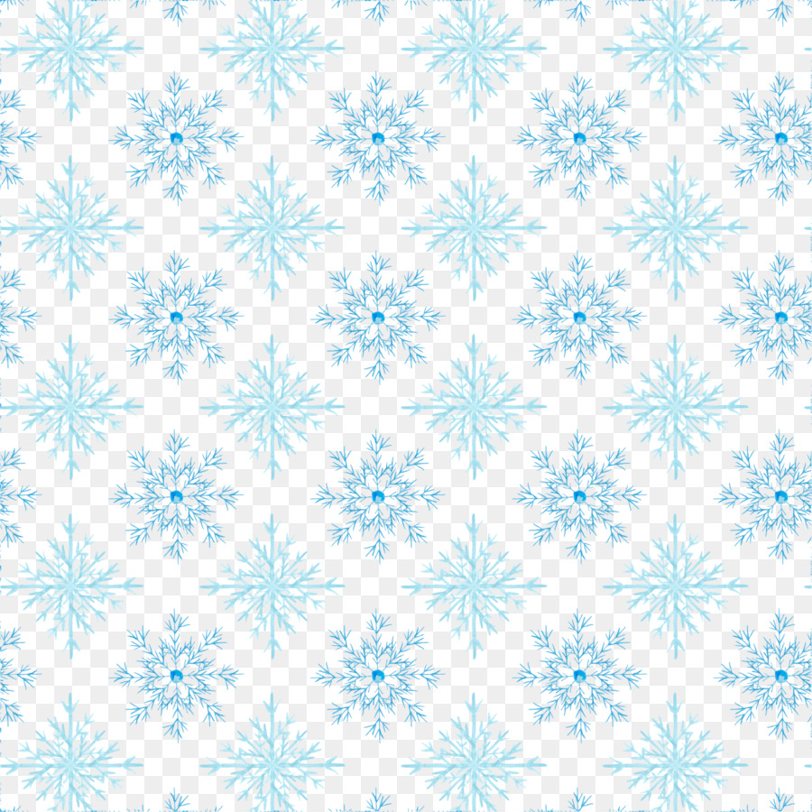Snowflake Watercolor painting Pattern - Winter snowflake background pattern png download - 1890*1890 - Free Transparent Snowflake png Download.