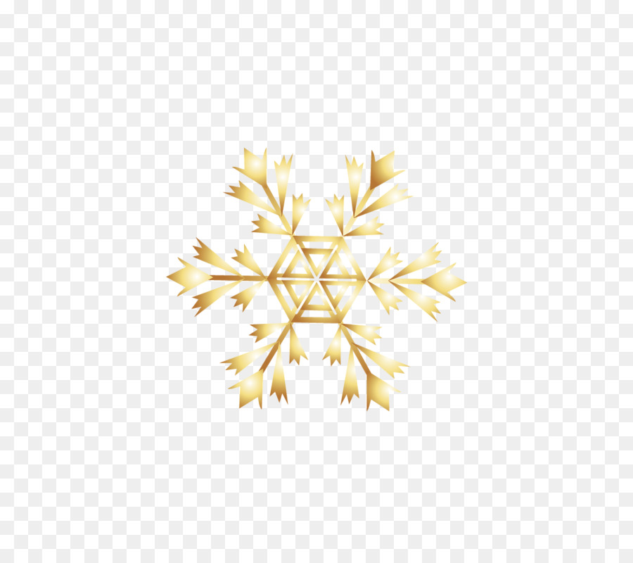 Snowflake Download Computer file - Golden snowflakes png download - 772*800 - Free Transparent Snowflake png Download.