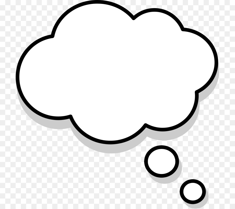 Thought Clip art - Free Speech Bubble png download - 779*800 - Free Transparent Thought png Download.