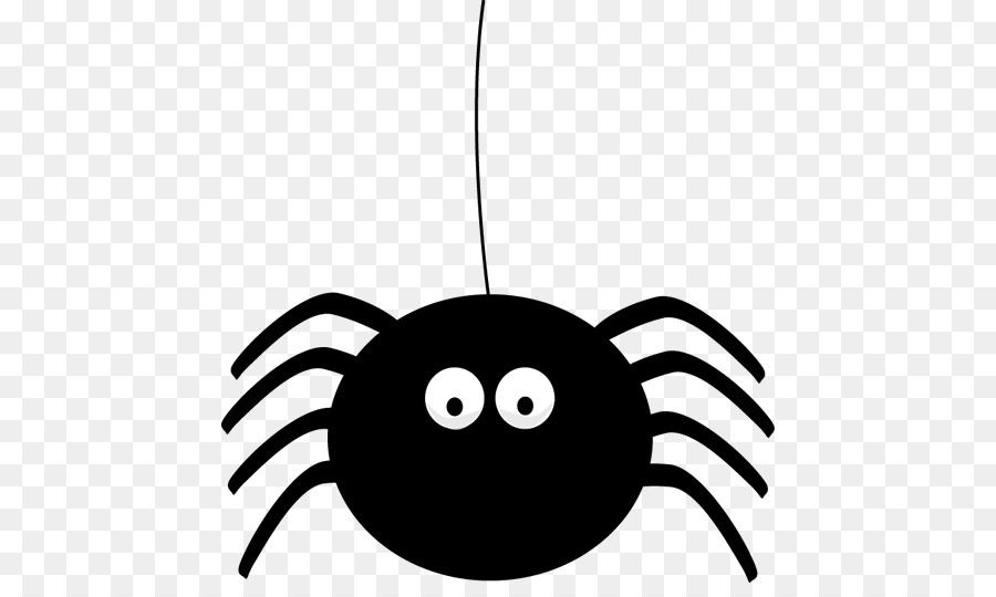 Spider Blog Clip art - Hanging Spider Transparent PNG png download - 500*527 - Free Transparent Spider png Download.