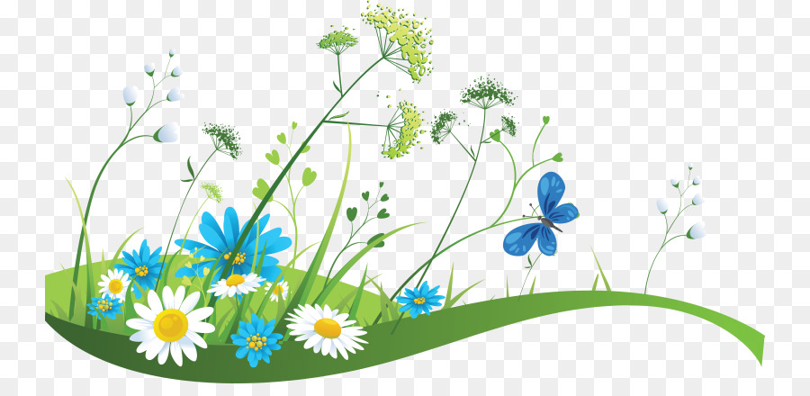 Banner Spring Illustration - Flower meadow png download - 800*426 - Free Transparent Banner png Download.