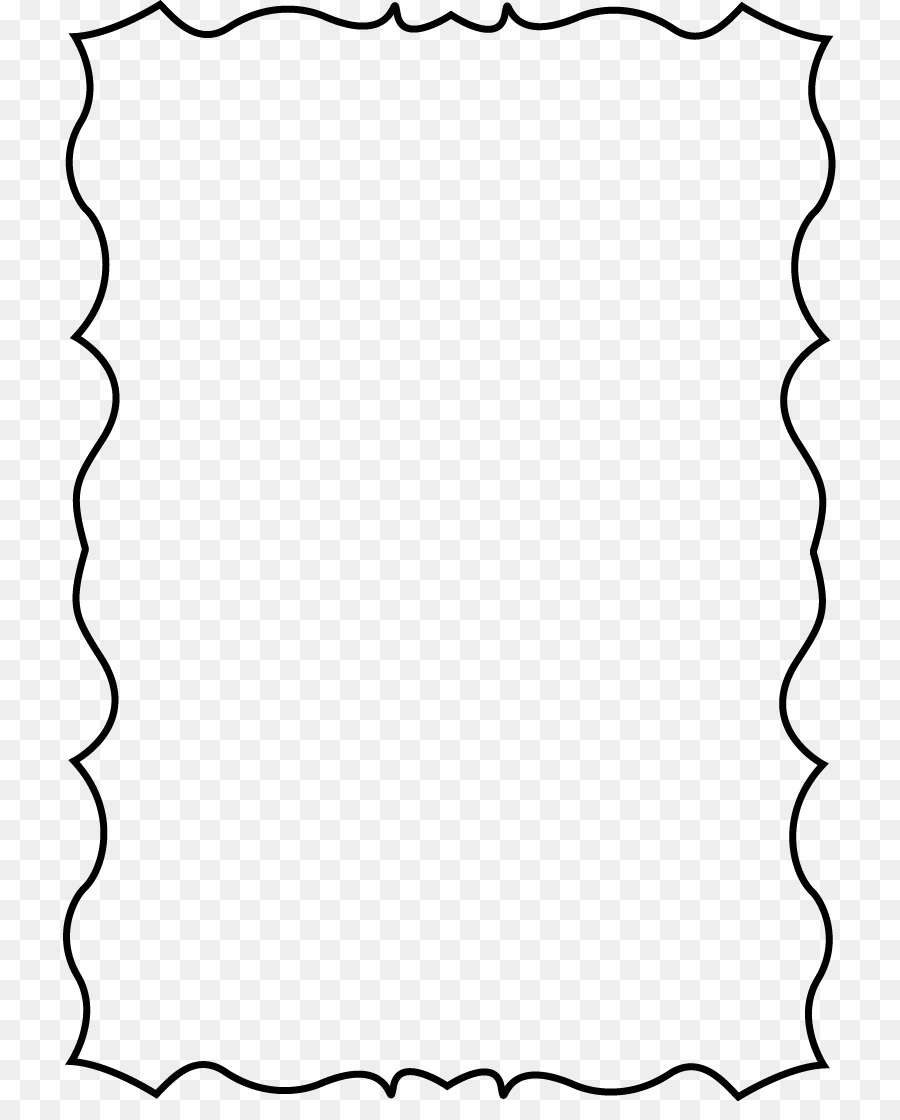 Borders and Frames Clip art - Squiggle Cliparts png download - 773*1101 - Free Transparent BORDERS AND FRAMES png Download.
