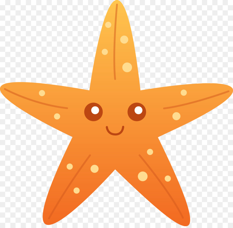 Starfish Clip art - Cute Starfish PNG Transparent Picture png download - 5546*5381 - Free Transparent  Cartoon png Download.