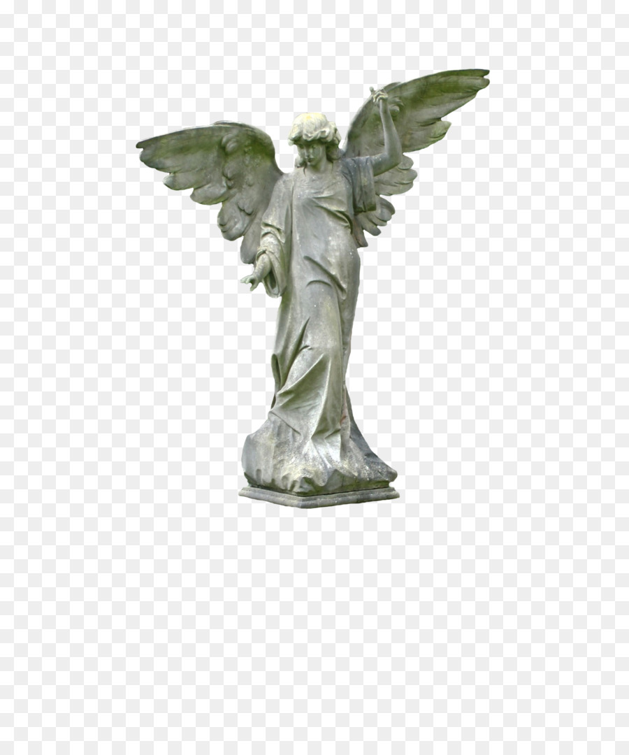 Statue Angels Cemetery - cemetery png download - 600*1067 - Free Transparent Statue png Download.