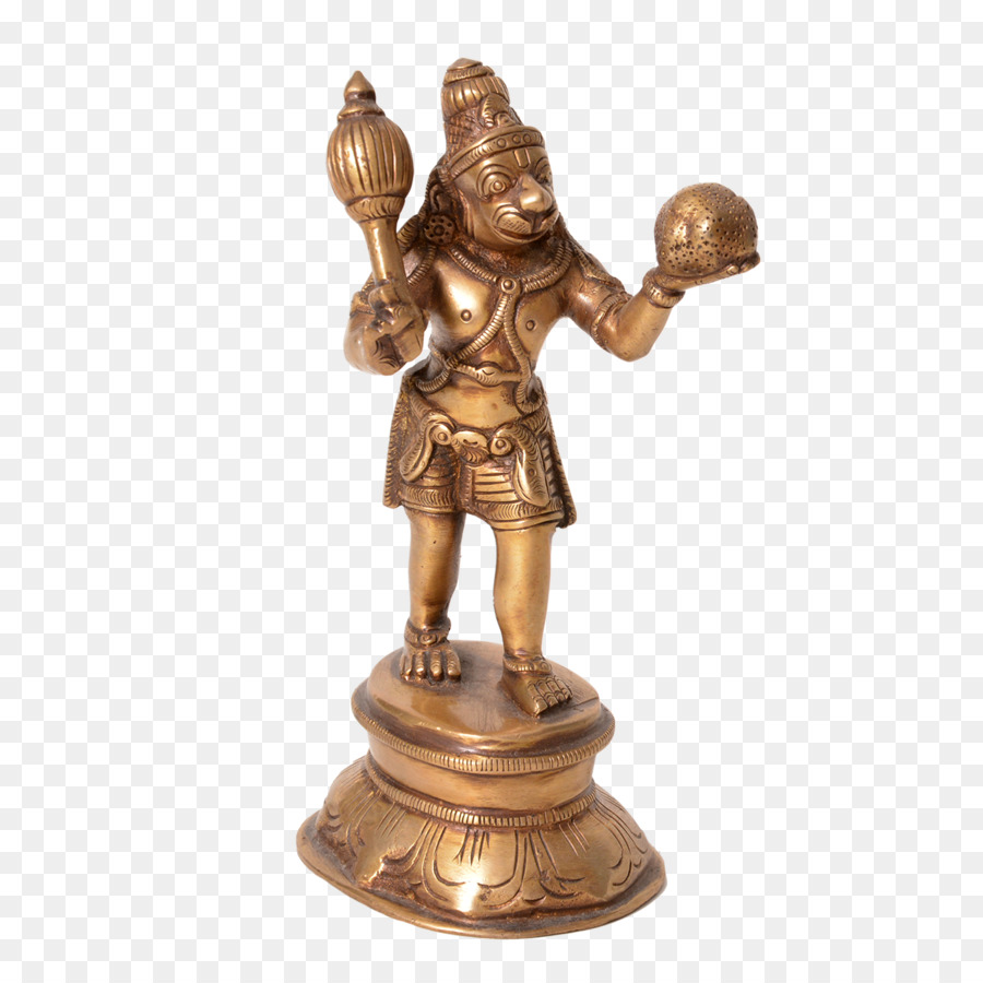 Statue Bronze sculpture Brass - Hanuman png download - 1280*1280 - Free Transparent Statue png Download.