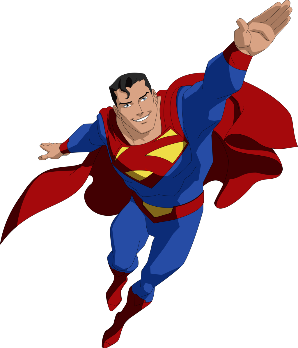 Superman Batman Superboy Clip art - Superman png download - 1024*1194
