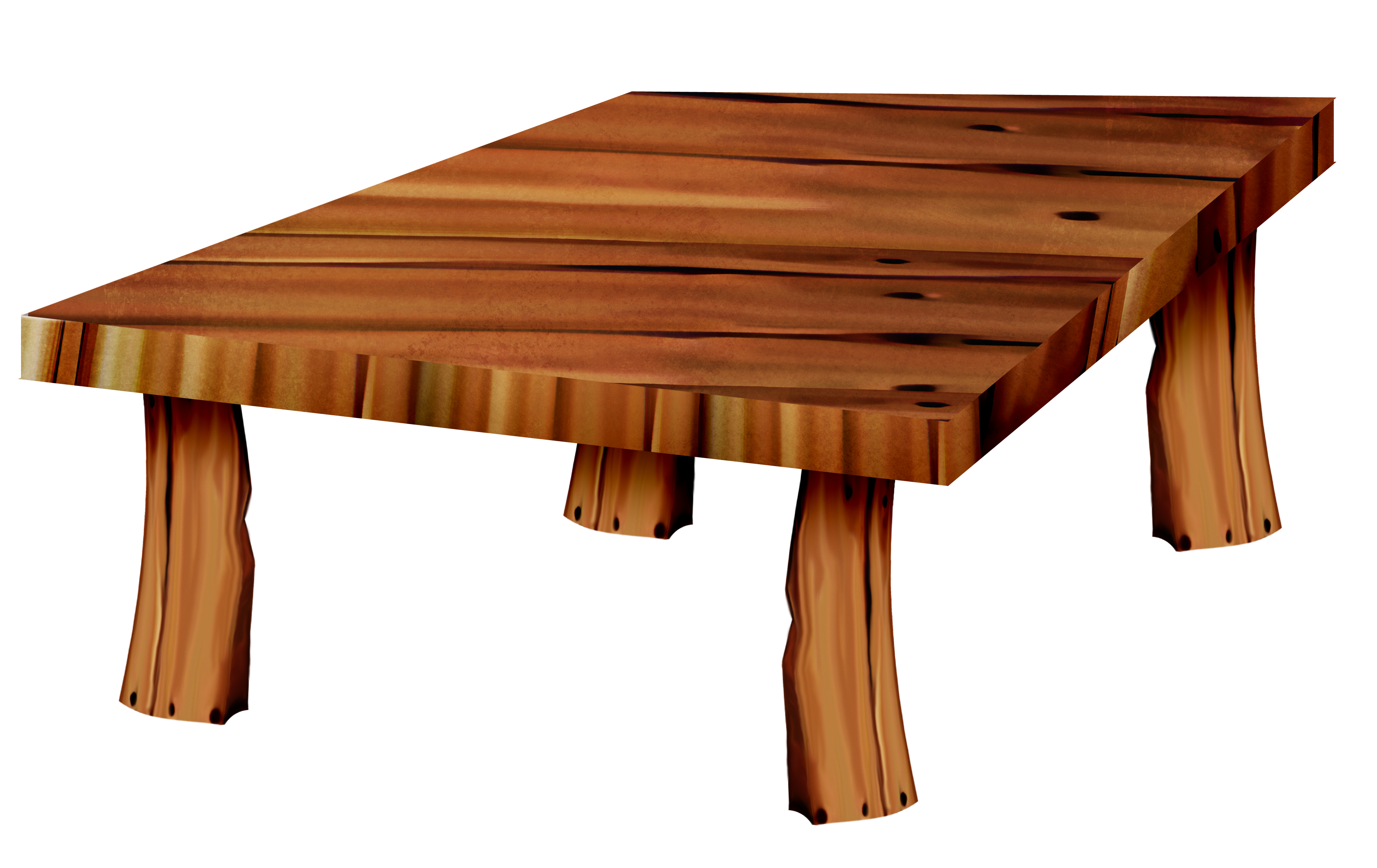 Coffee table Wood Clip art - Wooden table png download - 3600*2270