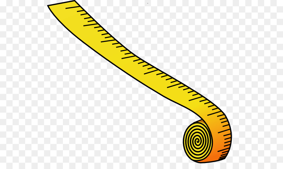Tape Measures Measurement Clip art - Yardstick PNG Cliparts png download - 600*522 - Free Transparent Tape Measures png Download.