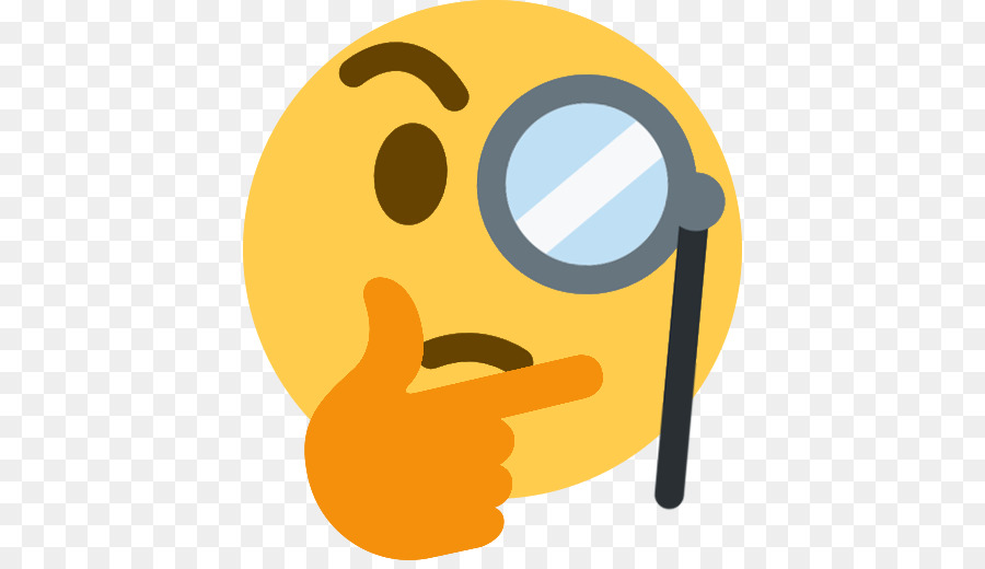 Thinking Emoji Sticker Thought Discord Emoji Png Download 512